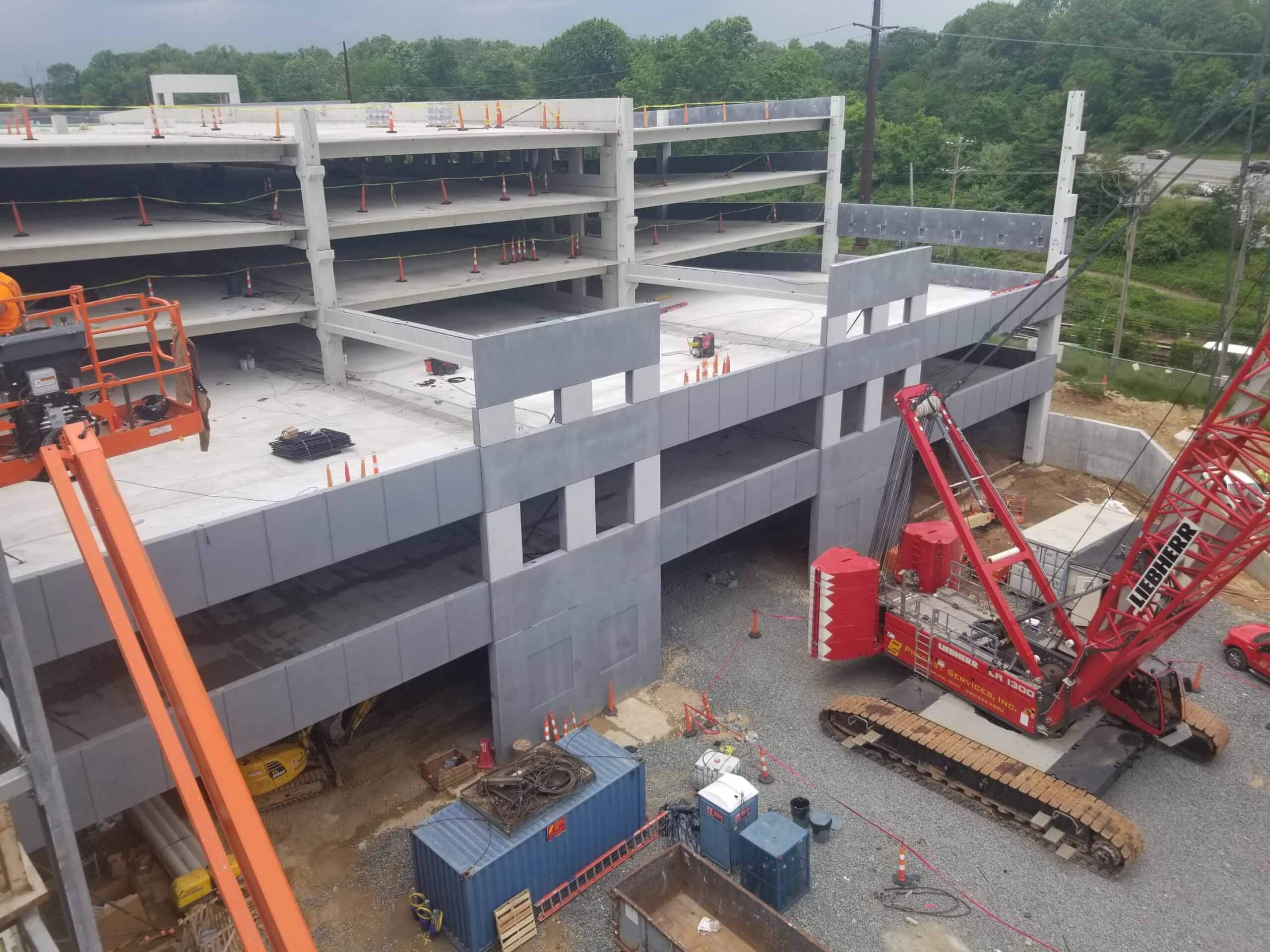 Parking Garages - Precast Services